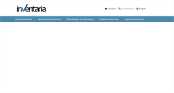 Desktop Screenshot of inventaria.es